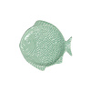 Fish Breakfast Plate 23 cm Light Green