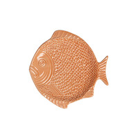 Ontbijtbord Vis 23 cm Zalm