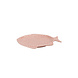 Fish Breakfast Plate 23 cm Pink Fish Breakfast Plate 23 cm Pink