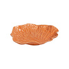 Medium Shallow Lettuce Leaf Bowl 28 x 30 cm Salmon Medium Shallow Lettuce Leaf Bowl 28 x 30 cm Salmon