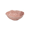 Medium Deep Lettuce Leaf Bowl 25 x 23 cm Pink
