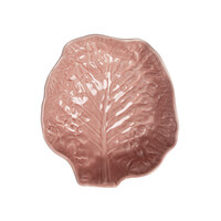 Slablad diep medium L25xB23cm roze
