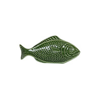 Oval Fish Plate 17 cm Green