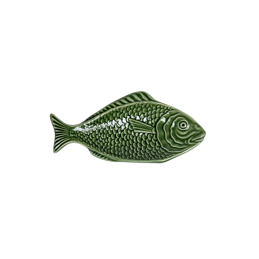Visbordje Ovaal 17 cm Groen