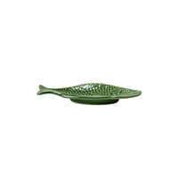 Visbordje Ovaal 17 cm Groen