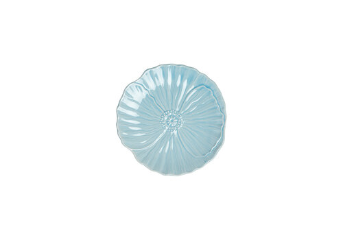 Poppy Cake Plate 15 cm Light Blue   Poppy Cake Plate 15 cm Light Blue