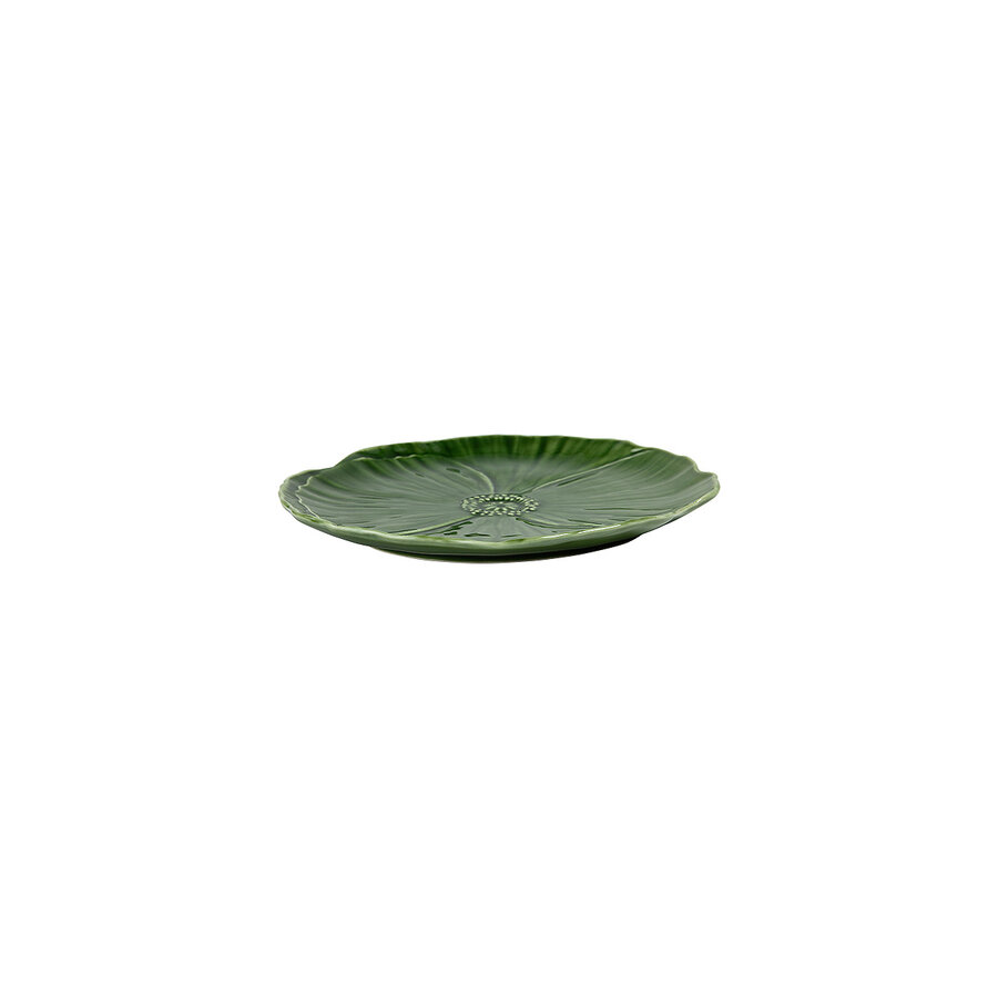 Gebaksbord Papaver 15 cm Groen