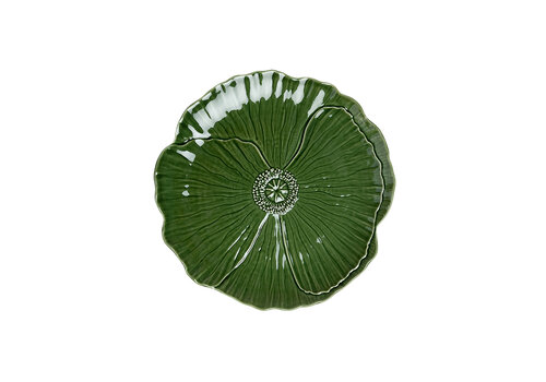  Ontbijtbord Papaver 20 cm Groen 