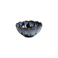 Bloem kommetje mini donkerblauw Pedra