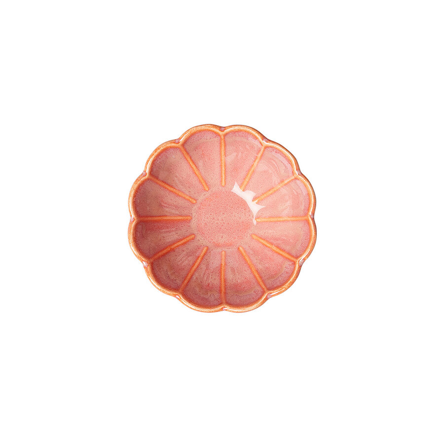 Bloem kommetje mini roze Pedra