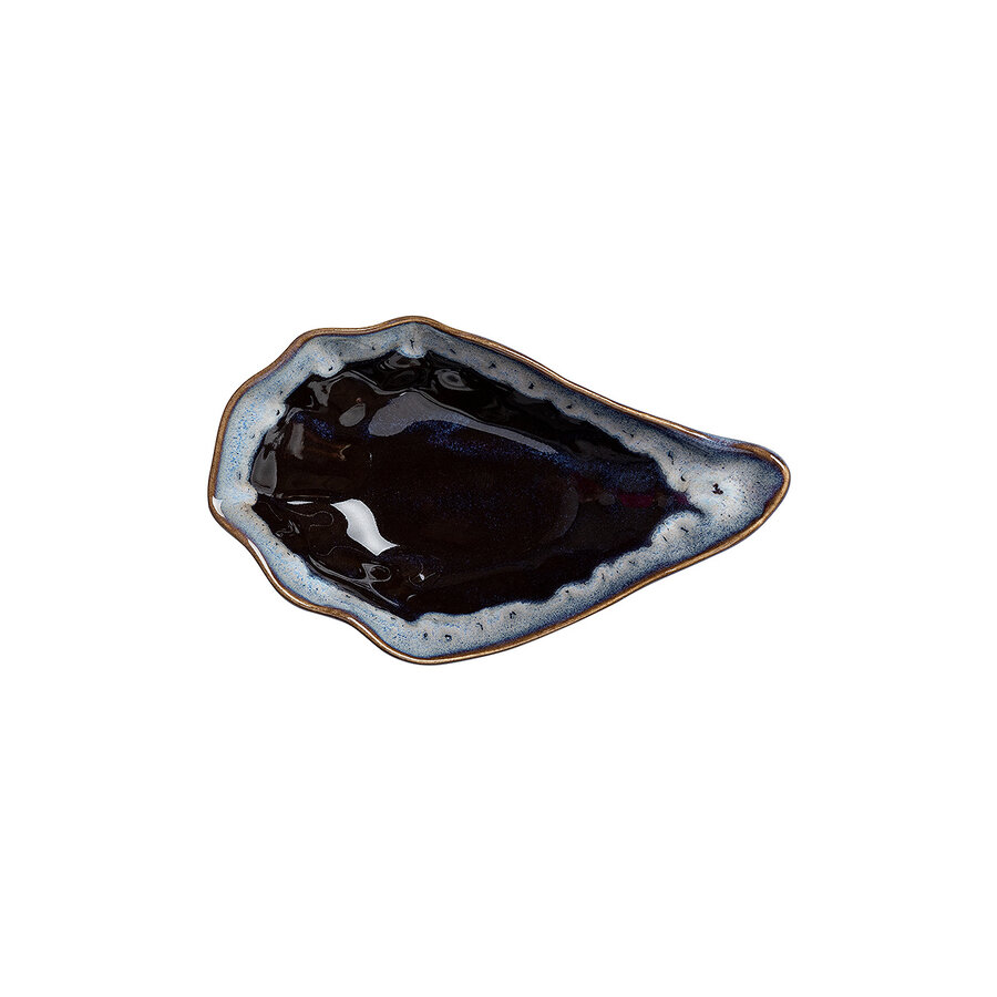 Oester bakje donkerblauw Pedra