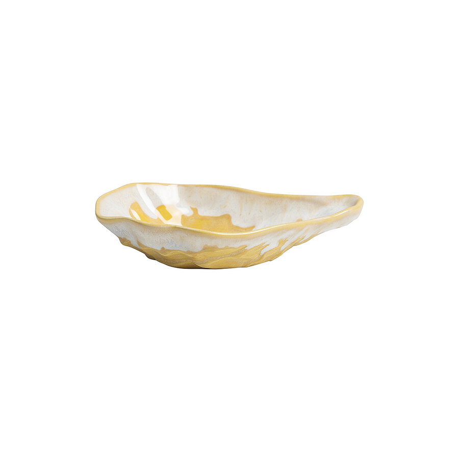 Oester bakje geel Pedra