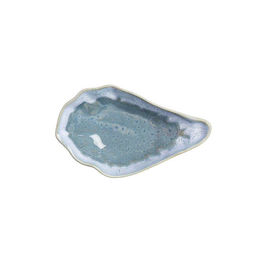 Oester bakje lichtblauw Pedra