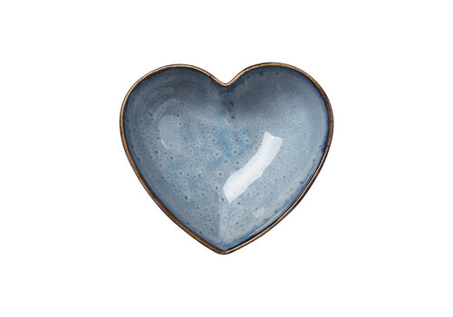  Kom Hart Medium Donkerblauw Pedra 