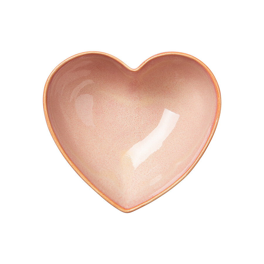 Heart Bowl 14 cm Pedra Pink