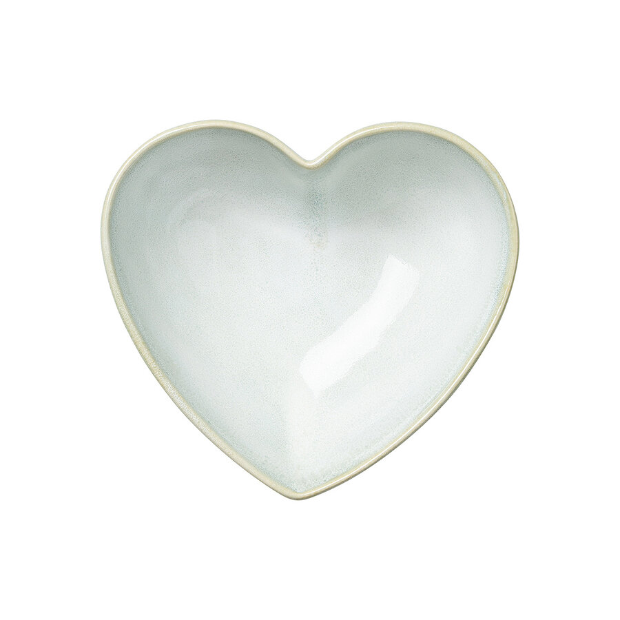 Kom Hart Medium Groen Pedra