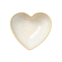 Heart Bowl 14 cm Pedra Yellow