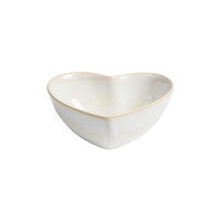 Heart Bowl 11 cm Pedra White