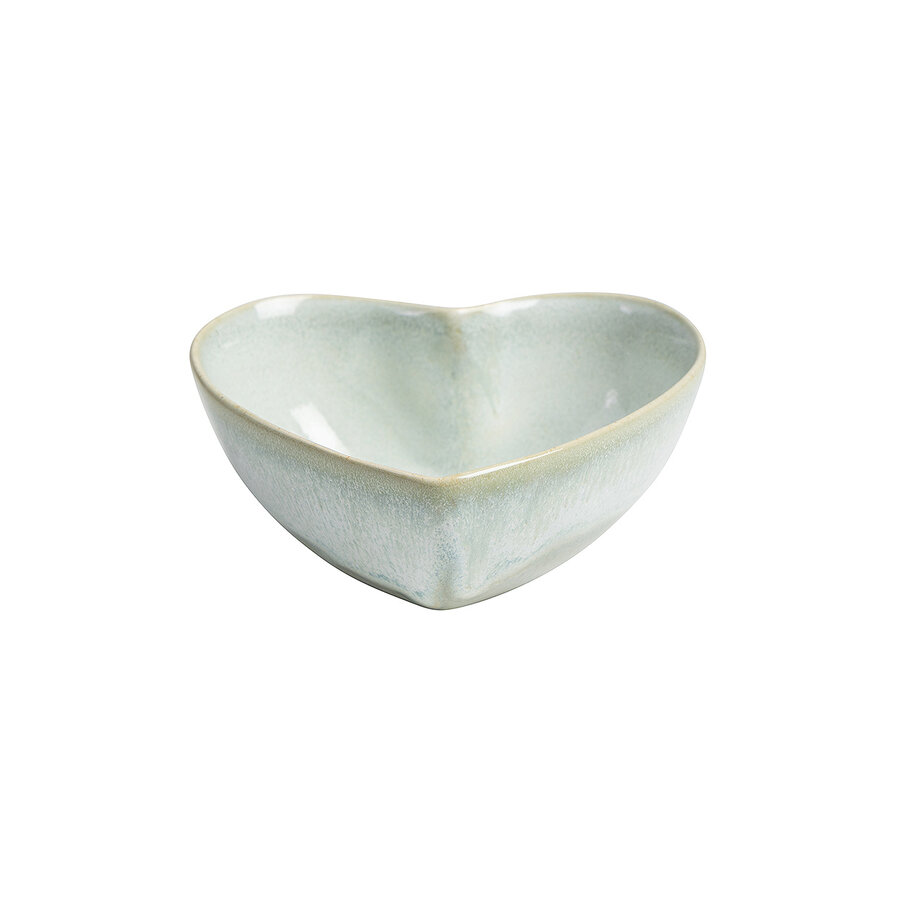 Heart Bowl 11 cm Pedra Green