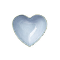 Heart Bowl 11 cm Pedra Light Blue