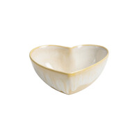 Heart Bowl 11 cm Pedra Yellow