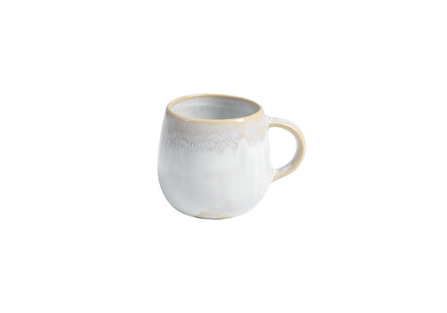  Beker Met Oor Pedra Wit 