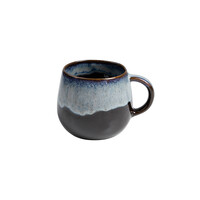 Koffiekopje Met Oor Donkerblauw Pedra