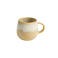 Koffiekopje Met Oor Geel Pedra