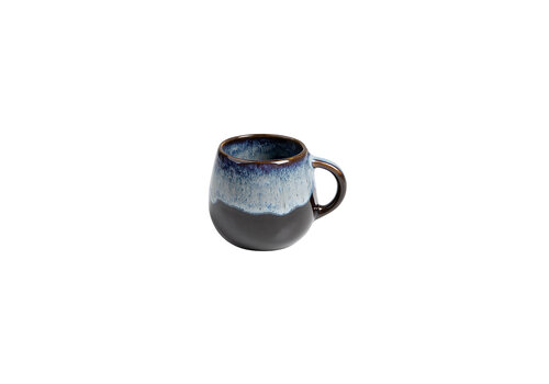  Espresso Kopje Met Oor Donkerblauw Pedra 