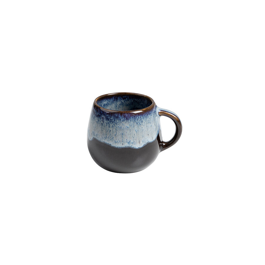 Espresso Cup With Handle Pedra Dark Blue
