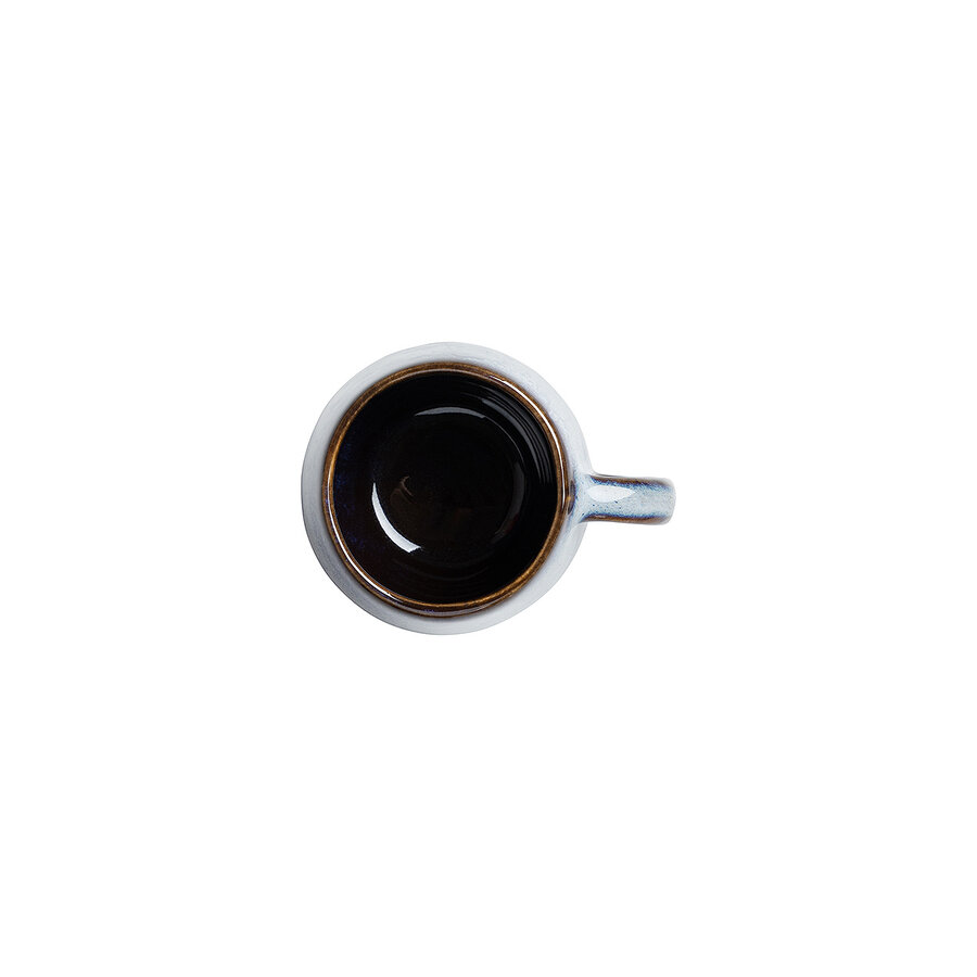 Espresso Kopje Met Oor Donkerblauw Pedra