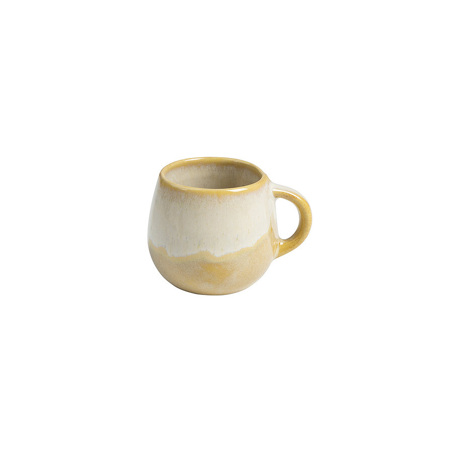 Espresso Cup With Handle Pedra Yellow