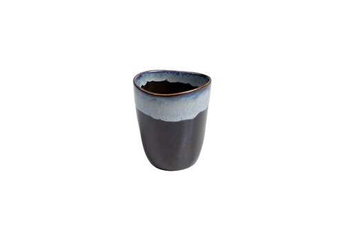  Organisch Cappuccino Kopje Donkerblauw Pedra 