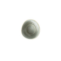 Organic-shaped Cappuccino Cup Pedra Green