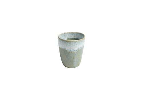  Organic-shaped Coffee Cup Pedra Green 