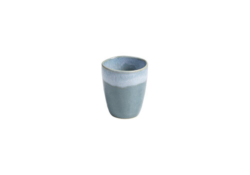  Organic-shaped Coffee Cup Pedra Light Blue 