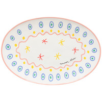 Ovale Schaal 45 cm Summer Bliss