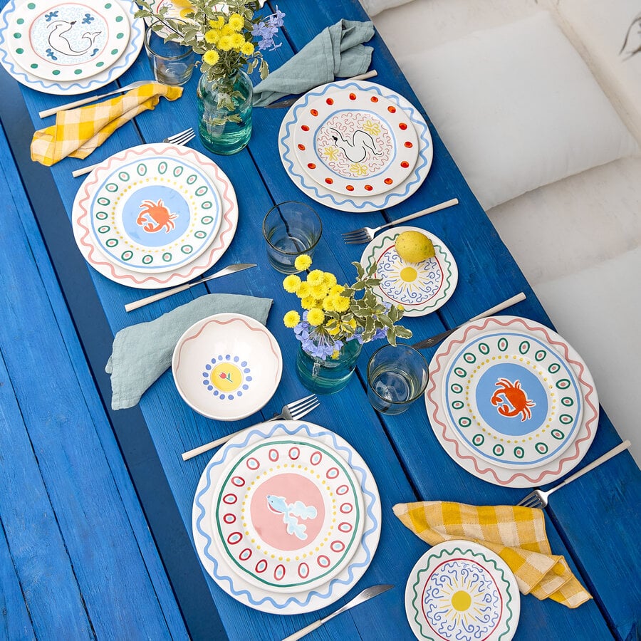 Ontbijtbord 22 cm Summer Bliss Mermaid