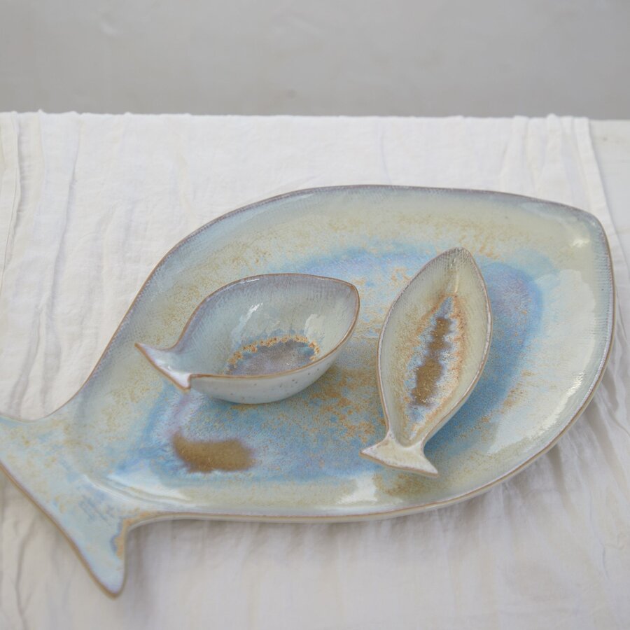 Serveerschaal Makreel 20 cm Dori Parelmoer