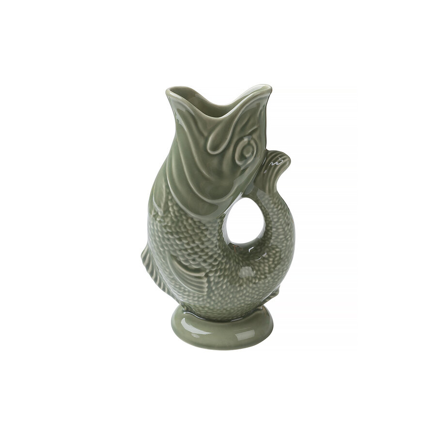 Fish Pitcher Moss Green