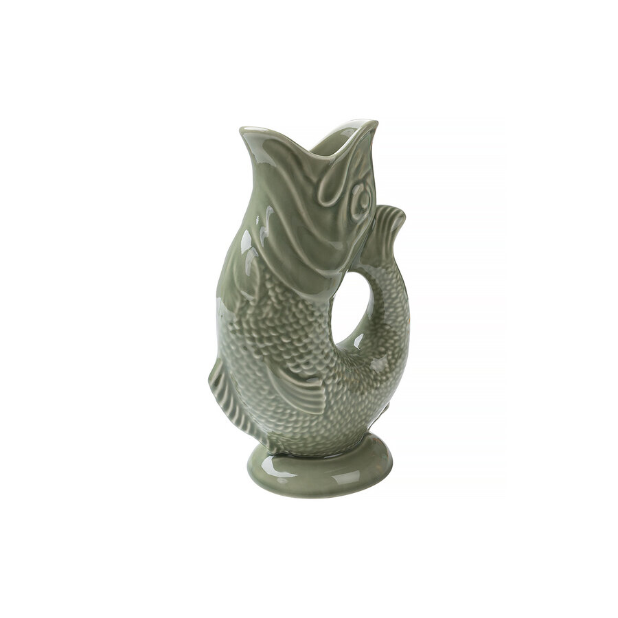 Fish Pitcher Moss Green