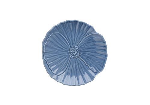  Gebaksbord Papaver 15 cm Denim 