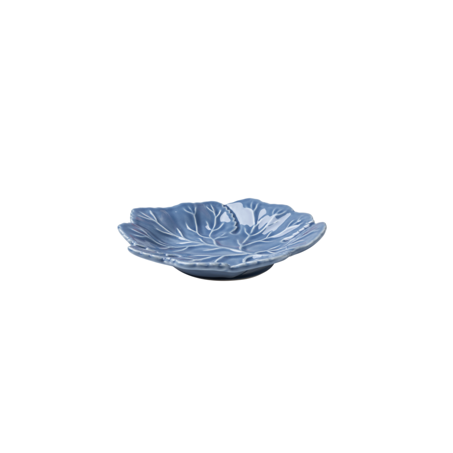 Small Grape Leaf Dish 14,5 cm Denim