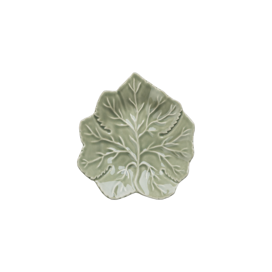 Small Grape Leaf Dish 14,5 cm Moss Green