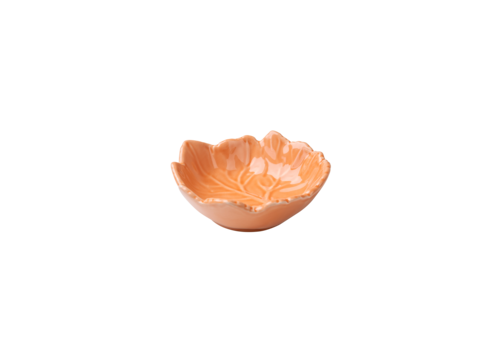 Grape Leaf Bowl 12 cm Salmon   Grape Leaf Bowl 12 cm Salmon