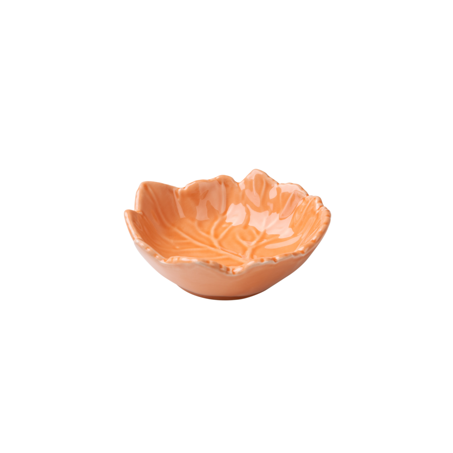 Wijnblad Kom 12 cm Zalm