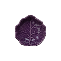 Grape Leaf Bowl 12 cm Purple