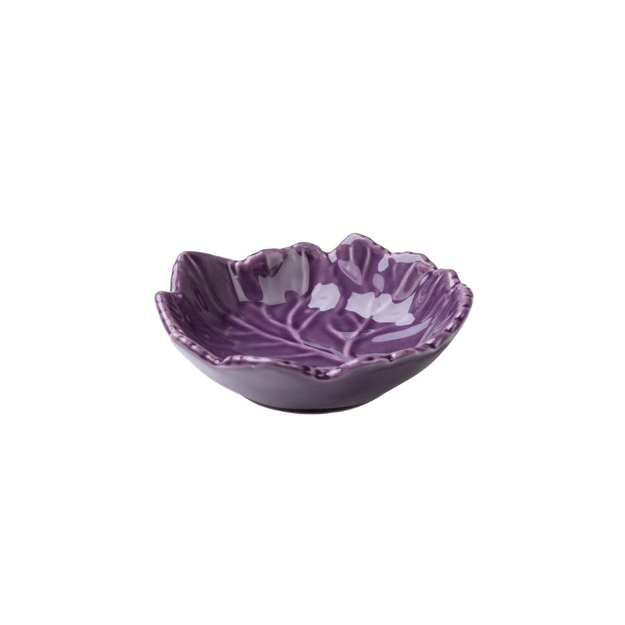 Grape Leaf Bowl 12 cm Purple