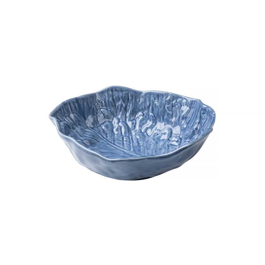Slablad Diep Medium 25 x 23 cm Denim