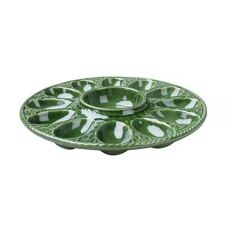 Eierschaal 28 cm Groen